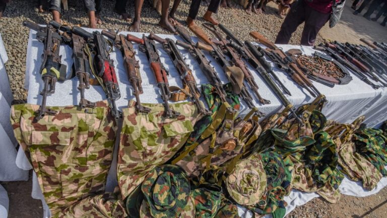 Nigerian Military retrieves over 66,000 firearms from non-state actors