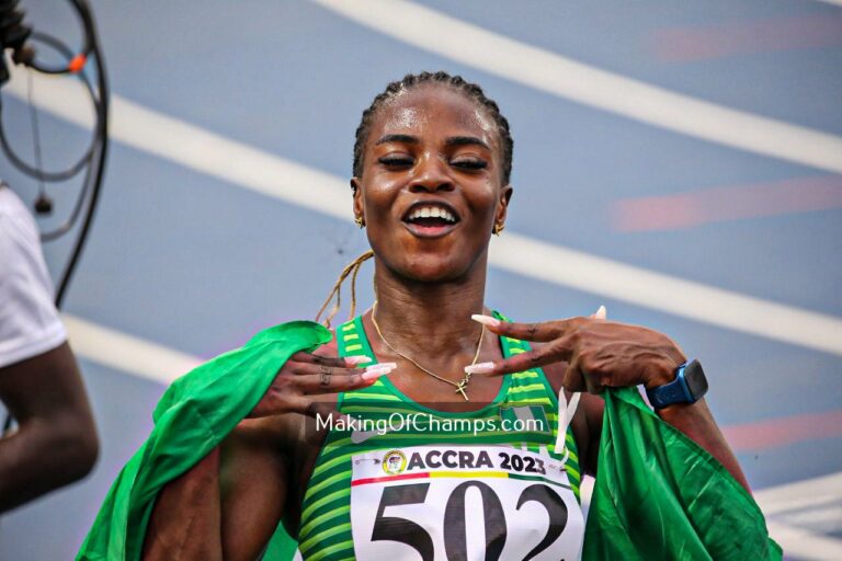 Olympics 2024: Tobi Amusan named Nigeria’s flagbearer