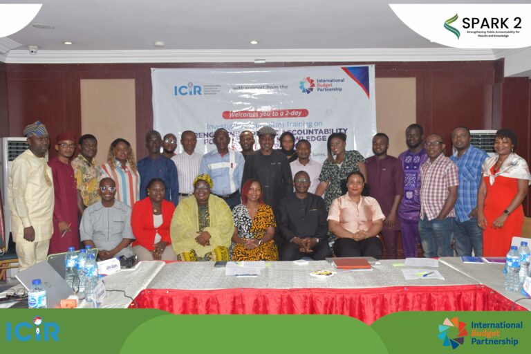 ICIR trains journalists on strengthening public accountability and knowledge project