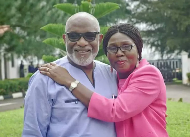 Did Betty Anyanwu-Akeredolu remarry her late husband’s younger brother?
