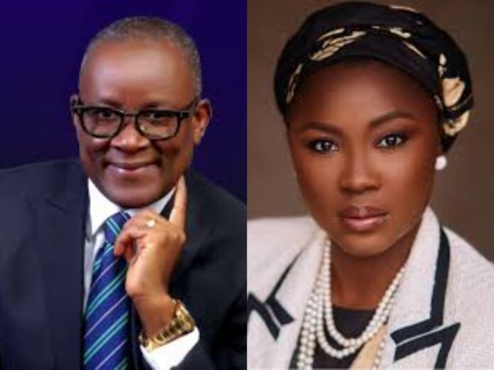 Photocollage: John Enoh and Jamila Bio Ibrahim