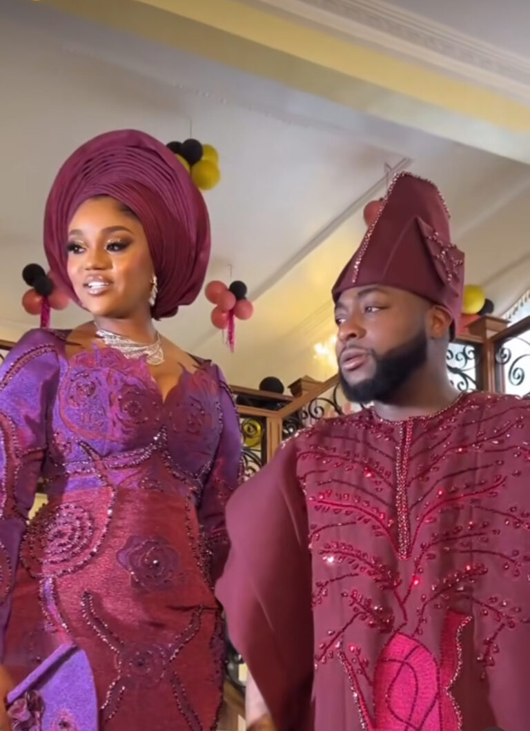 Highlights of Afrobeats star, Davido’s wedding to Chioma
