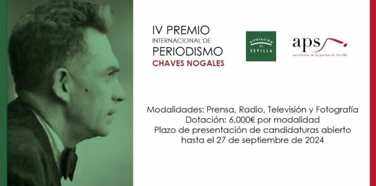 Entries open for Manuel Chaves Nogales international journalism award