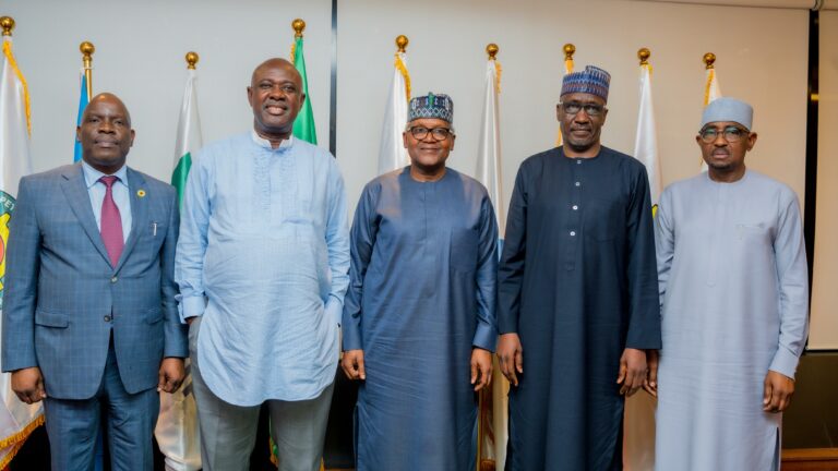 Minister meets with Dangote, oil regulator in bid to resolve raging feud