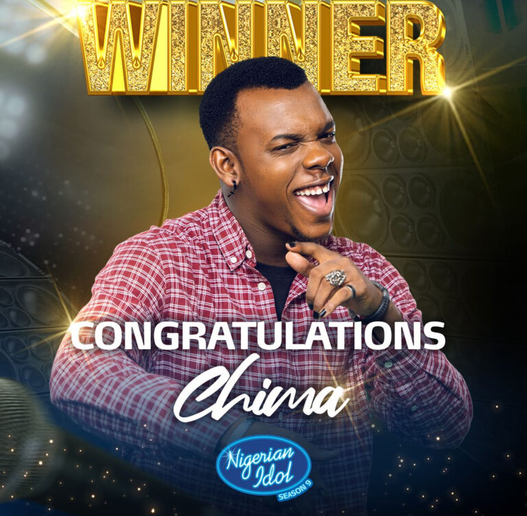 Chima emerges winner of Nigerian Idol Season 9
