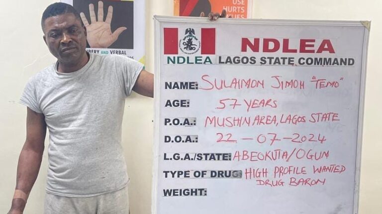 NDLEA nabs ‘most wanted Lagos drug baron’
