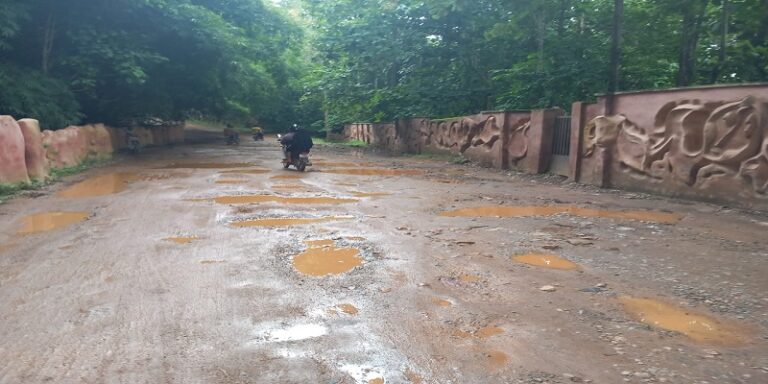 Bad road greets visitors at 2024 Osun-Osogbo festival