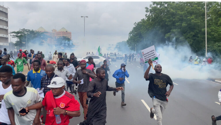 #EndBadGovernance Protest: Day 2 witnesses police shootings, altercations in Abuja