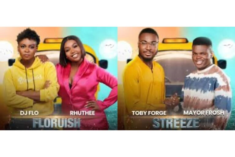 Streeze, Flourish duos evicted from BBNaija Season 9