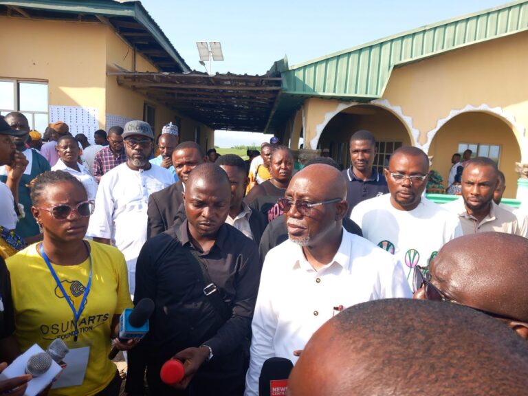 Aiyedatiwa votes in Obe Nla as governorship election holds in Ondo