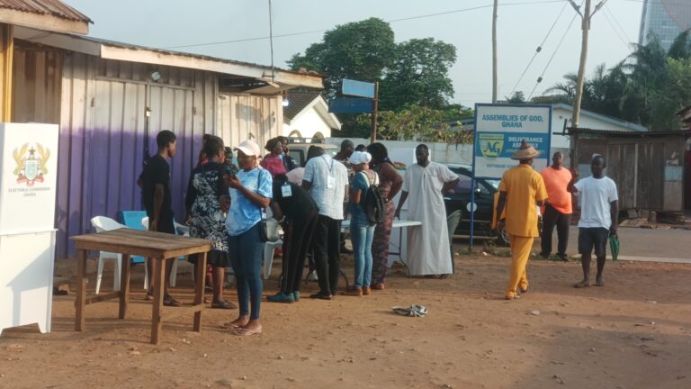Ghana Election: Police arrest man in possession of weapon at polling station