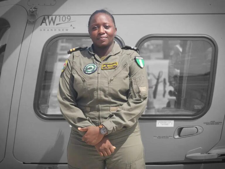 Nigerian Navy gets first female aircraft pilot