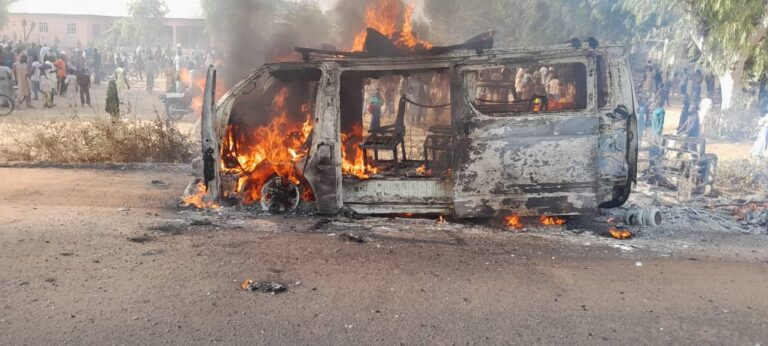 Jigawa bus fire kills 4, injures 10