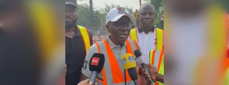 Lagos governor apologises over traffic chaos caused by bridge repairs