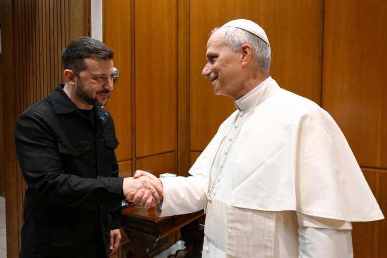 Zelensky meets Pope Leo XIV at Vatican, calls for global peace