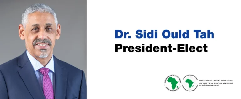 Mauritanian Sidi Ould Tah succeeds Adesina as AfDB President