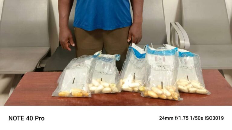 Iran- bound businessman nabbed at PH airport for ingesting 53 wraps of cocaine