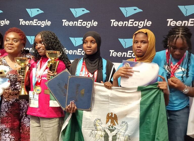 Tinubu commends 3 Nigerian students for winning global English competition, debate awards