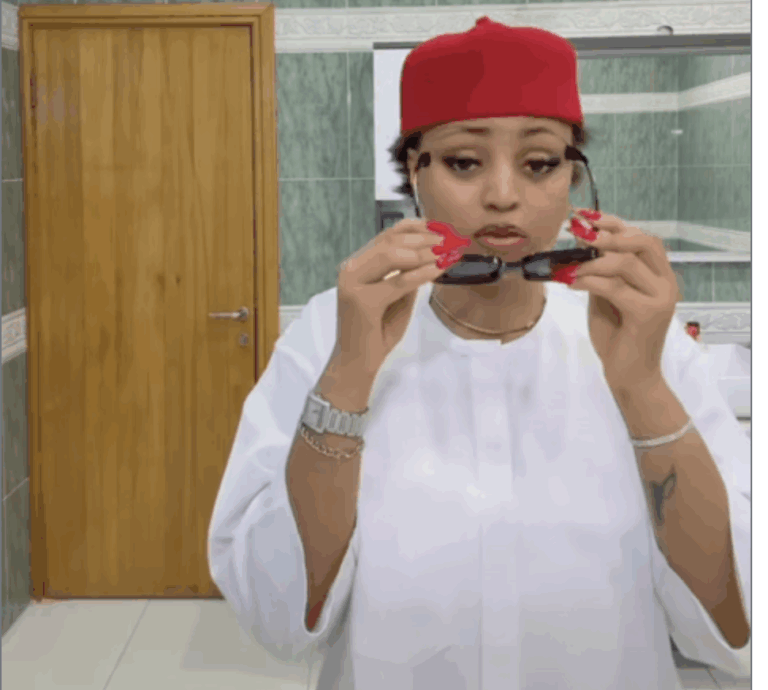 No, Regina Daniels didn’t write ‘Domestic violence na for poor man’  – the viral post is fake