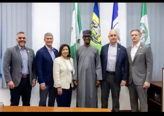 A photo from the meeting session PC: Nuhu Ribadu via X