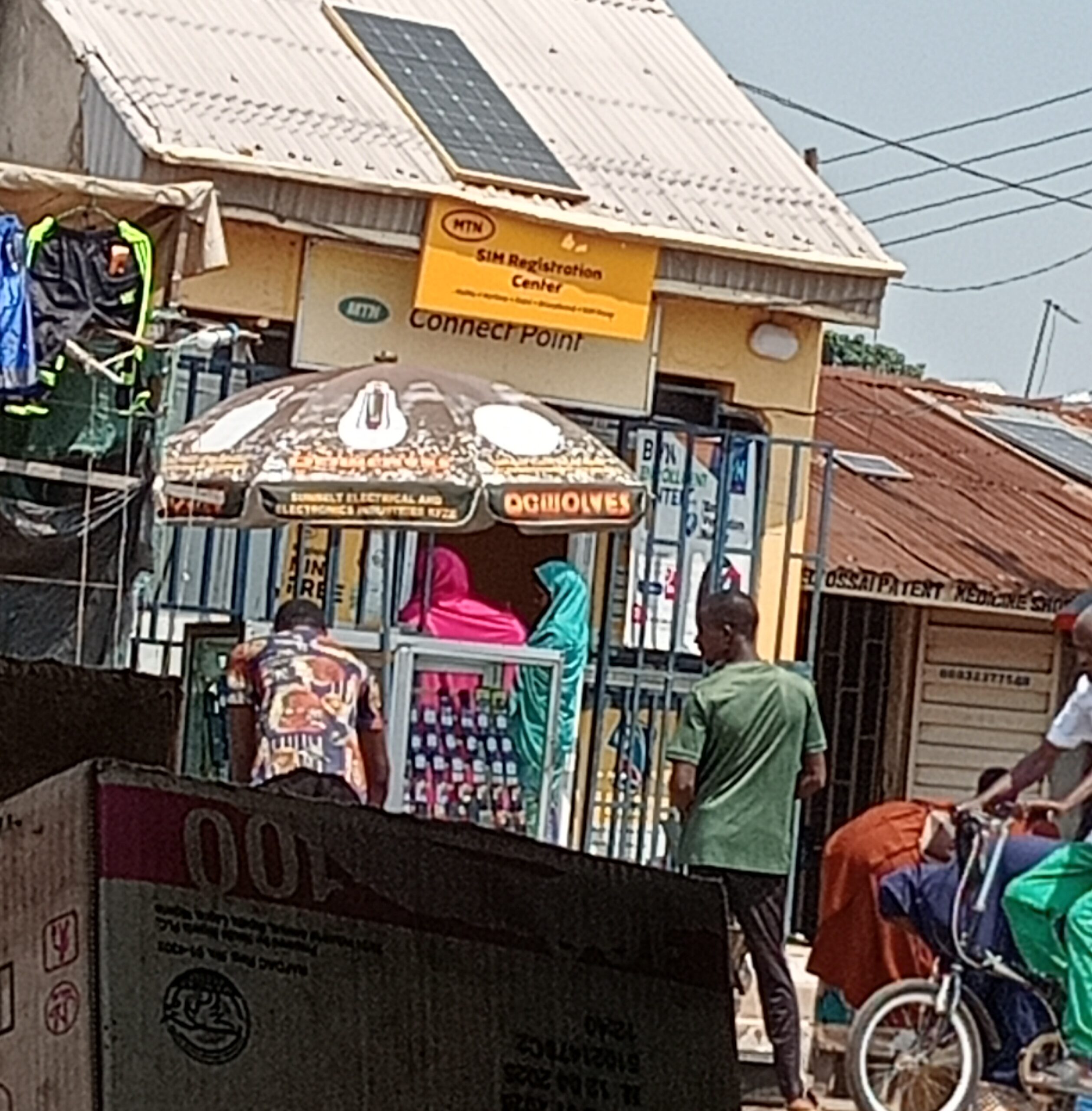 Sho of a NIN agent where Fati did her second enrolment at Dei-Dei in Abuja. PC-Hamzat Ibrahim Abaga/ICIR