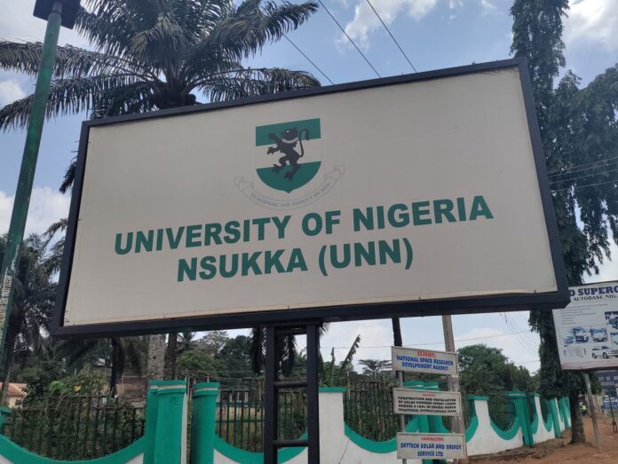 University of Nigeria. Photo via ucjunn.ng