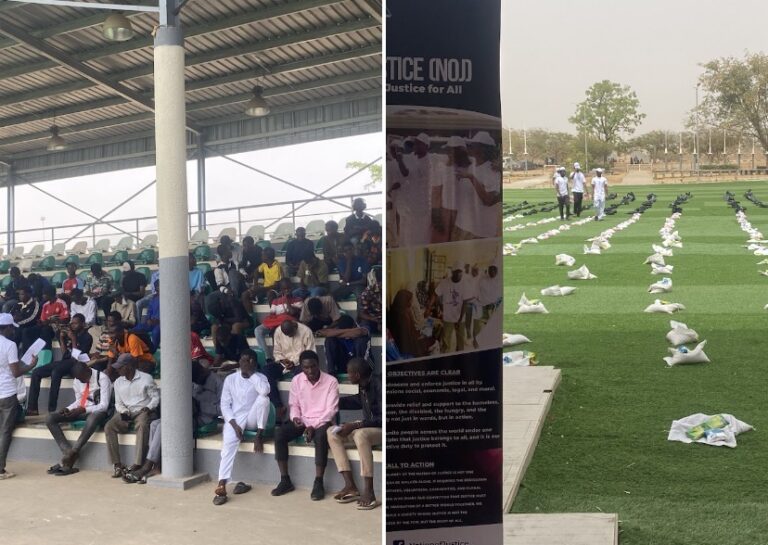 Group tasks UniAbuja students on justice, civic duty, distributes food items
