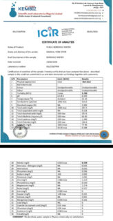The result obtained from Kembiz Scientific and Laboratories Nigeria Ltd, accredited by National Register for Conformity Assessment Practitioners under Standard Organisation of Nigeria (SON) and certified by Institute of Public Analysts of Nigeria (IPAN) revealed that the samples are Physico-chemically not satisfactory. PC: Nanji Nandang/ICIR