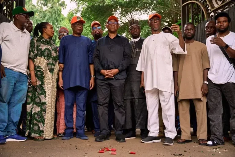 Peter Obi escapes assassination as hoodlums shoot Obidient members in Edo