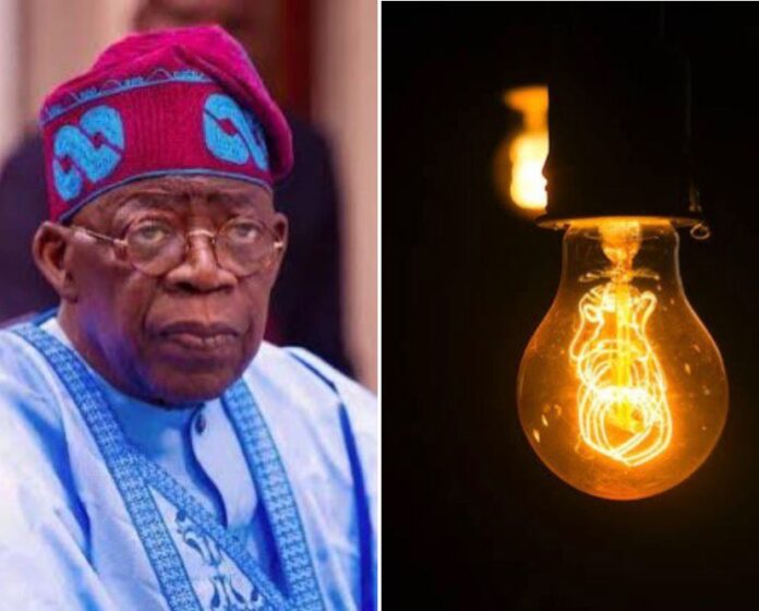 Illusttraitve Picture depicting President Tinubu and epileptic power supply