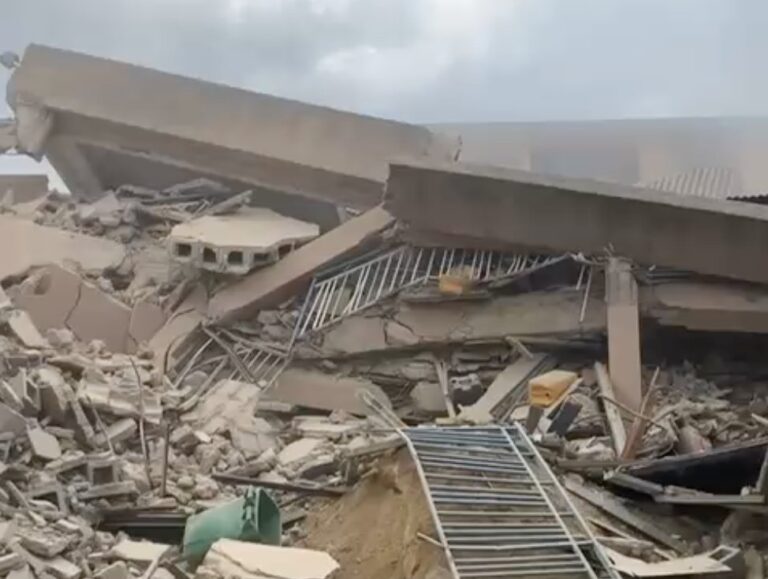 Lagos building collapse puts Sanwo-Olu’s safety reforms under scrutiny as hundreds of students escape death