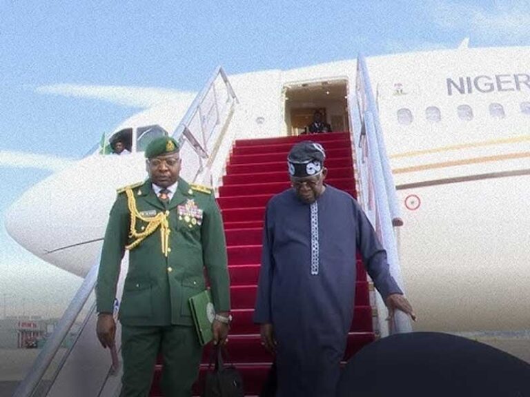 Tinubu departs for UK amid worsening insecurity in Nigeria