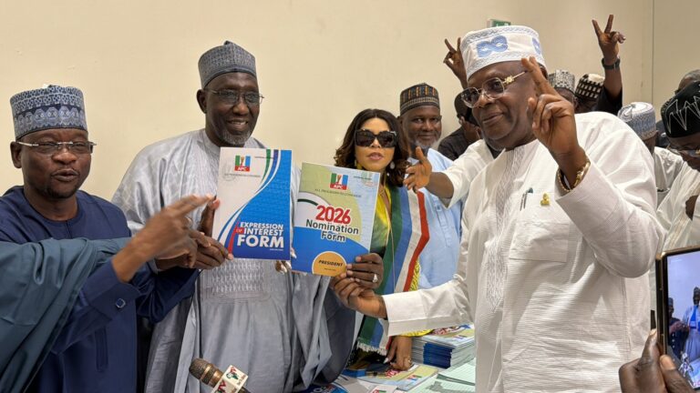 Faleke picks N100m APC presidential forms for Tinubu’s 2027 re-election bid