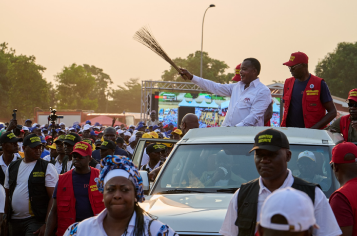 Denis Sassou Nguesso returns for fifth consecutive term as president of Congo Brazzaville. Photo via denis-sassou-nguesso.com