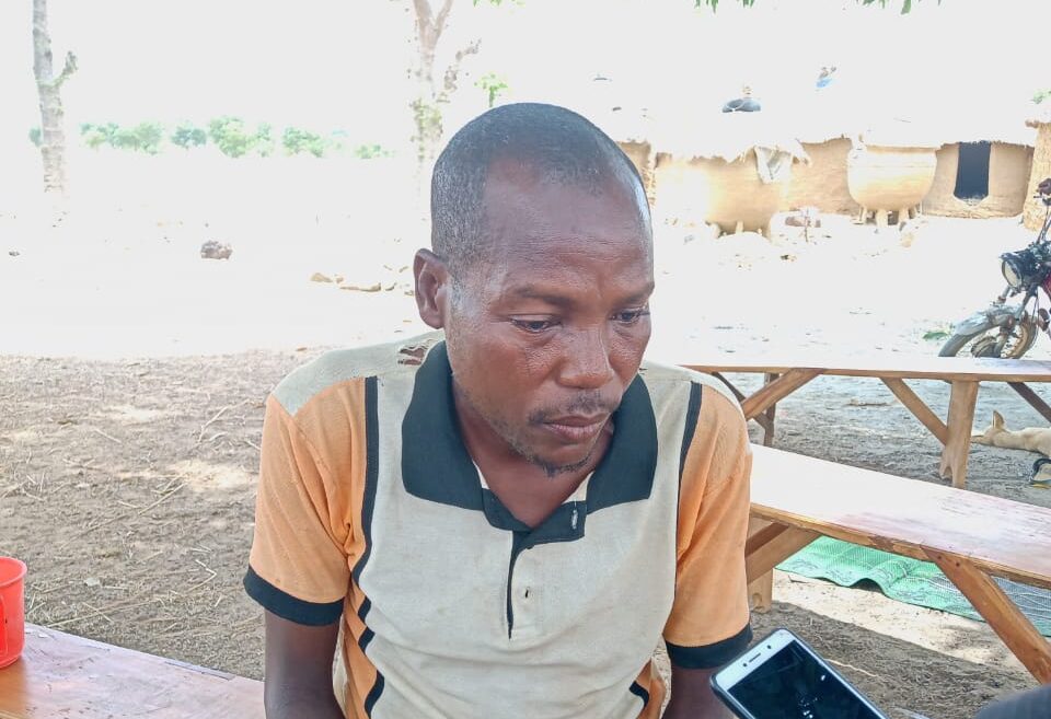 Solomon Ado, a 57-year-old resident of Bagna Bota