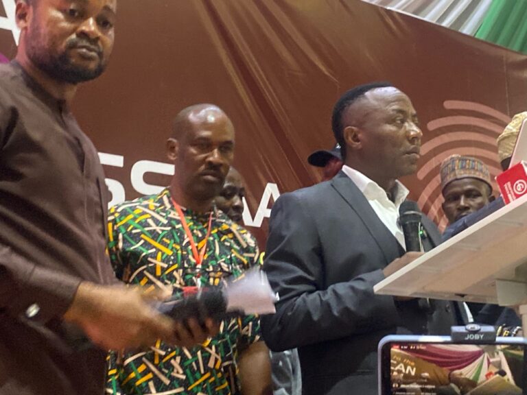 AAC adopts Sowore as consensus candidate for 2027 presidential election