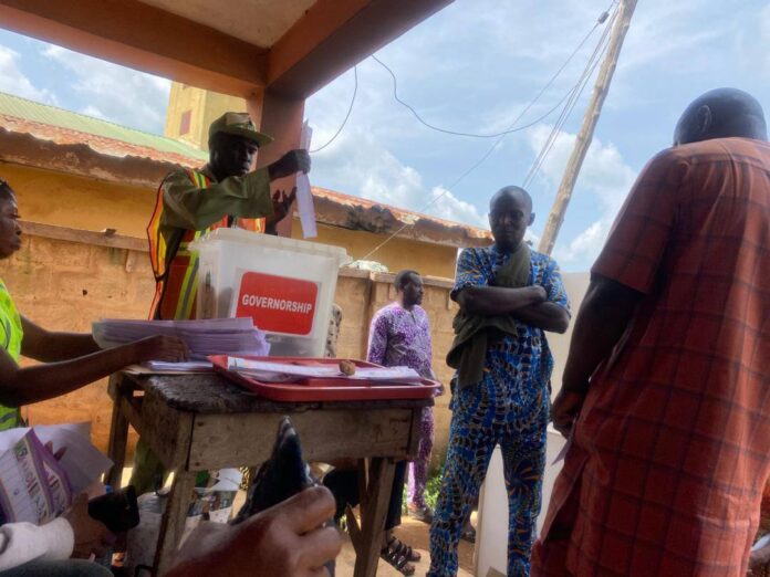 Sorting and counting of votes ongoing in Ekiti