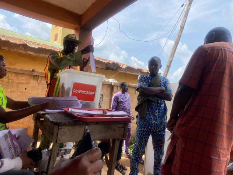Ekiti Poll: Sorting, counting of votes commences across polling units