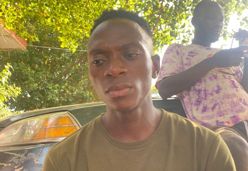 Samson Yahaya, a resident and Kussasu Youth Association’s Secretary
