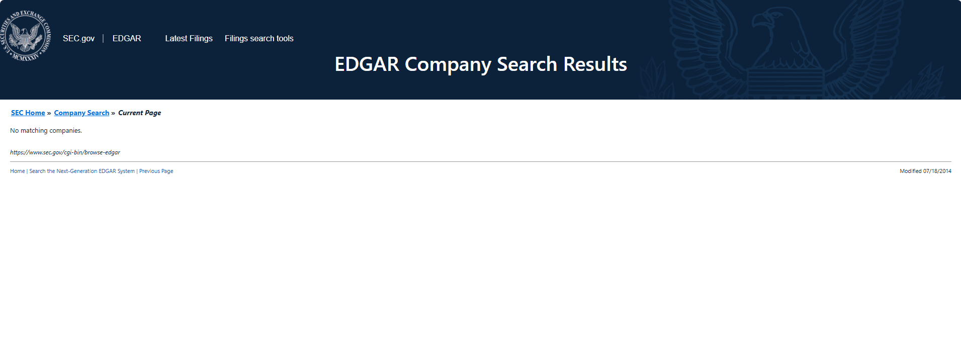 ICIR check on SEC website for Smashinvest. PC: Nanji Nandang/ICIR
