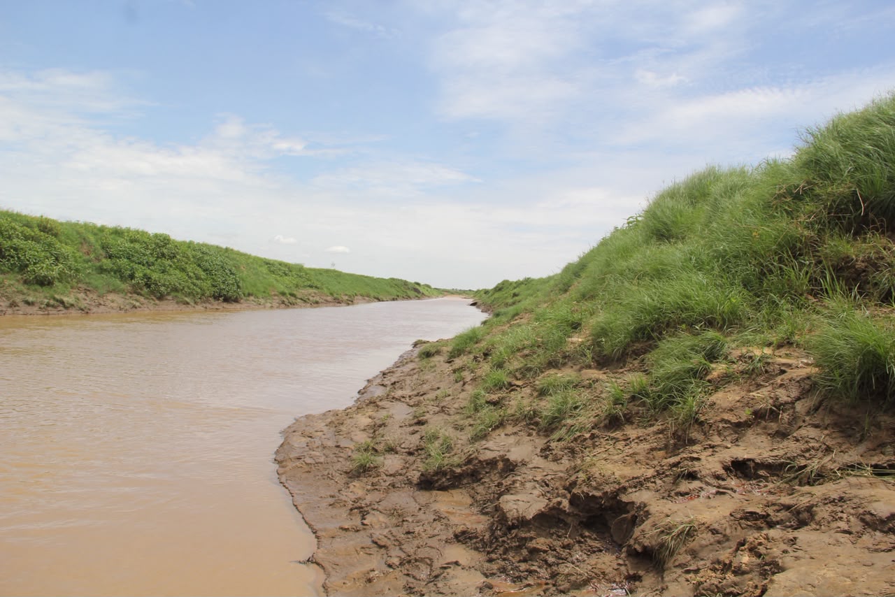 The receding waters of Lake Kainji in Kebbi State.