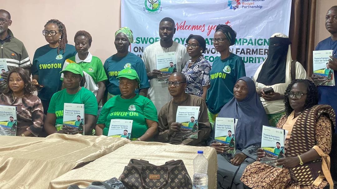 Women farmers and other stakeholders at the Policy Brief launch and media briefing on the challenges facing smallholder women farmers in Ibadan, Oyo State, on Wednesday.
