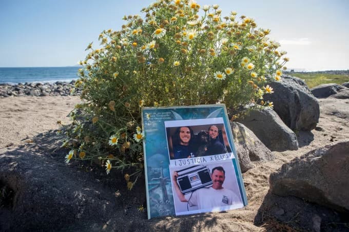 Three men jailed for 158 years each over murder of Australian, US surfers in Mexico